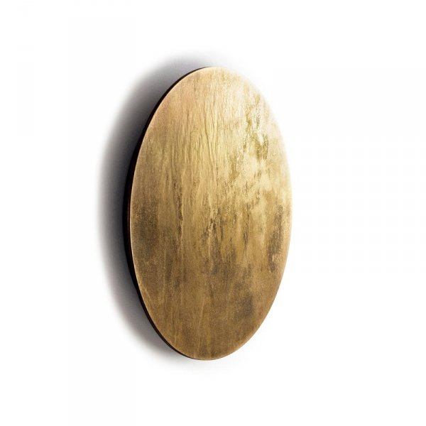 NOWODVORSKI 10282 RING WOOD LED L KINKIET DREWNIANY ZŁOTY KOŁO RING