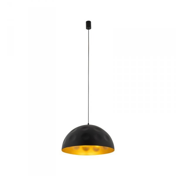 NOWODVORSKI LAMPA HEMISPHERE HIT L 10703 WISZĄCA KOPUŁA CZARNO ZŁOTA CZARNA ZE ZŁOTYM ŚRODKIEM