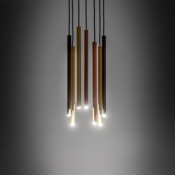 NOWODVORSKI 10704 LAMPA WISZĄCA TUBY NA KOLE LASER 490