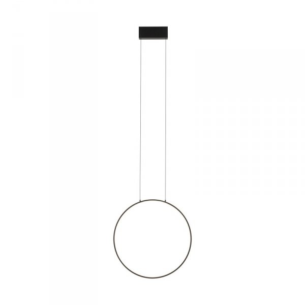 NOWODVORSKI 10810 CIRCOLO LED S LAMPA WISZĄCA RING KOŁO OBRĘCZ CZARNA