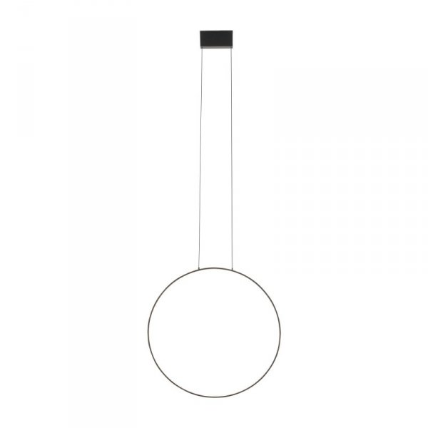 NOWODVORSKI 10861 CIRCOLO LED M LAMPA WISZĄCA KOŁO CZARNE RING LED OBRĘCZ