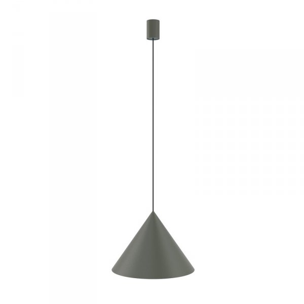 NOWODVORSKI 10879 ZENITH M LAMPA WISZĄCA MINIMALISTYCZNA CIEMNA SZARA