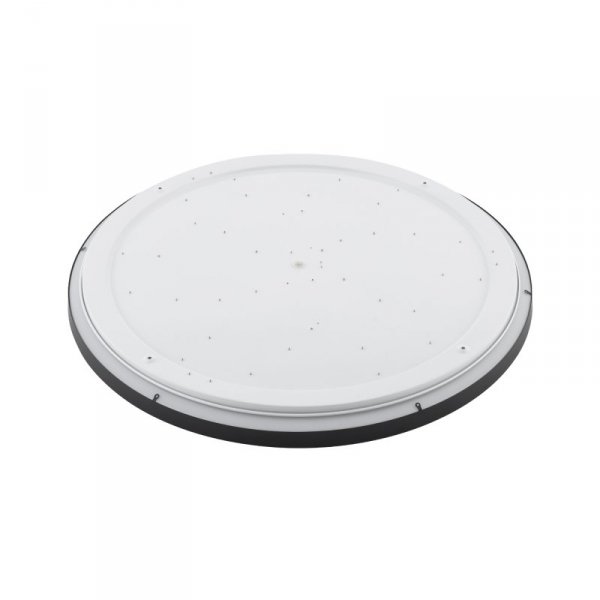 NOWODVORSKI PLAFON AGNES ROUND LED PRO 64W 3000K CZARNY BARWA CIEPŁA IP44 HERMETYCZNY