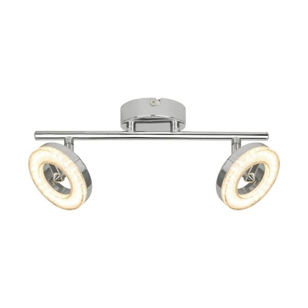 ZUMA LINE LED16032A-2TU DRISO LAMPA SUFITOWA SPOT CHROM KOŁA