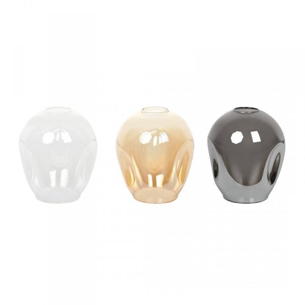 LAMPA WISZĄCA CZARNA NAD STÓŁ DO KUCHNI JADALNI SALONU EMIBIG ISTAR 4 BL PREMIUM TRANSPARENT