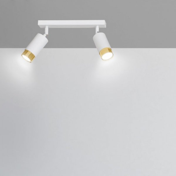 KIINKIET SPOT REGULOWANY REFLEKTOR EMIBIG HIRO 2 WH/GOLD