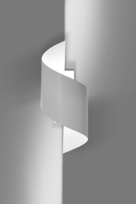 KINKIET DEKORACYJNY METALOWY EMIBIG SPINER WHITE