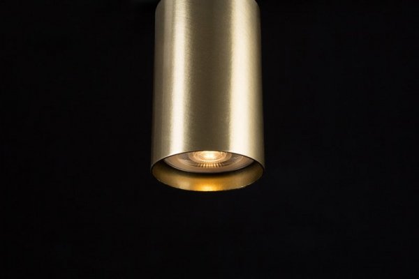 LAMPA WISZĄCA SUFITOWA NOWOCZESNA ZŁOTY REFLEKTOR EMIBIG VERNO 4 WHITE
