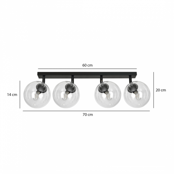 EMIBIG TOFI 4 BL TRANSPARENT