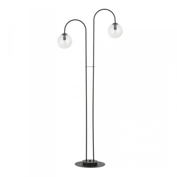 LAMPA PODŁOGOWA NOWOCZESNA KULE EMIBIG ARCHI LP2 BL TRANSPARENT oprawa oświetleniowa