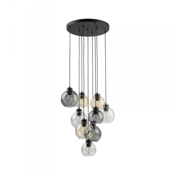 TK LIGHTING LAMPA CUBUS MIX LAMPA WISZACA 9 KOŁO