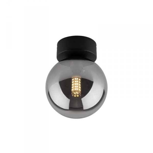 TK LIGHTING LAMPA ESTERA BLACK KINKIET 1