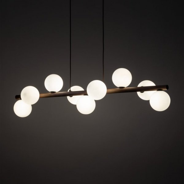 TK LIGHTING LAMPA ESTERA WOOD ORZECH LAMPA WISZACA 9
