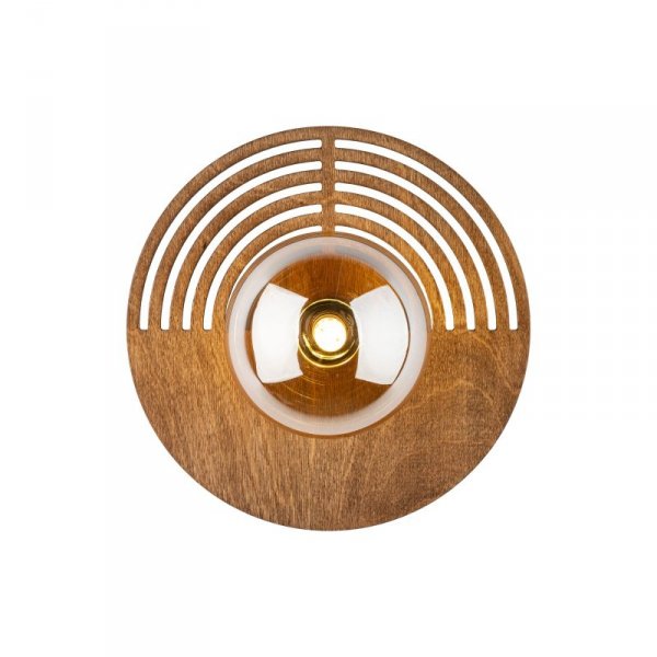 LUNAR WOOD KINKIET 1XG9  250