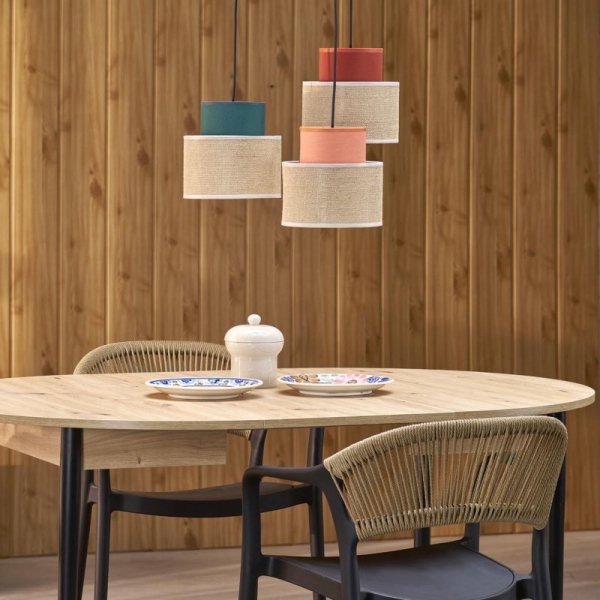 DUO JUTA MIX LAMPA WISZACA 3 KOŁO
