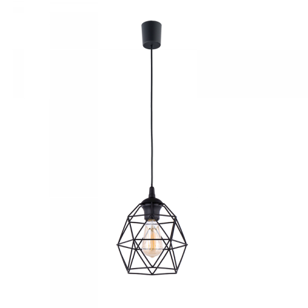 TK LIGHTING GALAXY BLACK 3190 LAMPA WISZĄCA DRUCIANA METALOWA CZARNA