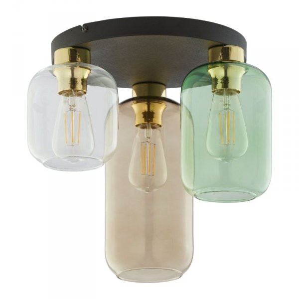 TK LIGHTING MARCO GREEN 3318 LAMPA SUFITOWA PLAFON Z KOLOROWYMI KLOSZAMI KOLOROWE KLOSZETK LIGHTING MARCO GREEN 3318 LAMPA SUFITOWA PLAFON Z KOLOROWYMI KLOSZAMI KOLOROWE KLOSZE