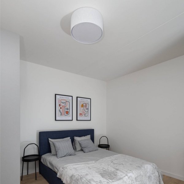 TK LIGHTING RONDO WHITE 3330 LAMPA SUFITOWA PLAFON BIAŁY 30CM