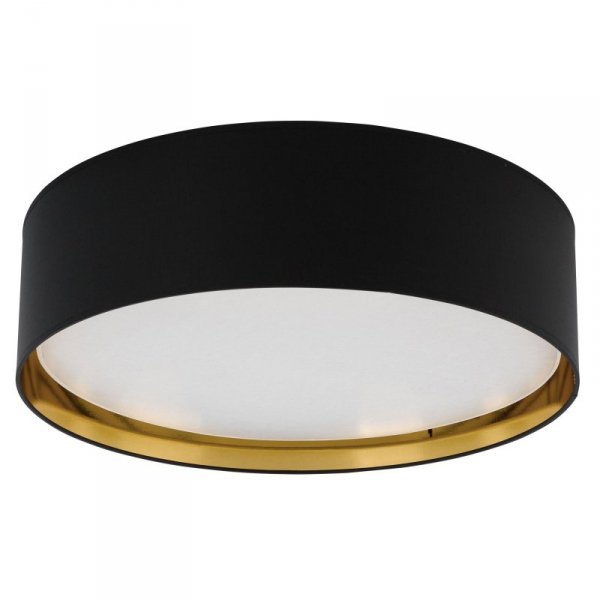 TK LIGHTING BILBAO BLACK/GOLD 3432 LAMPA SUFITOWA PLAFON CZARNO ZŁOTY DUŻY 60CM