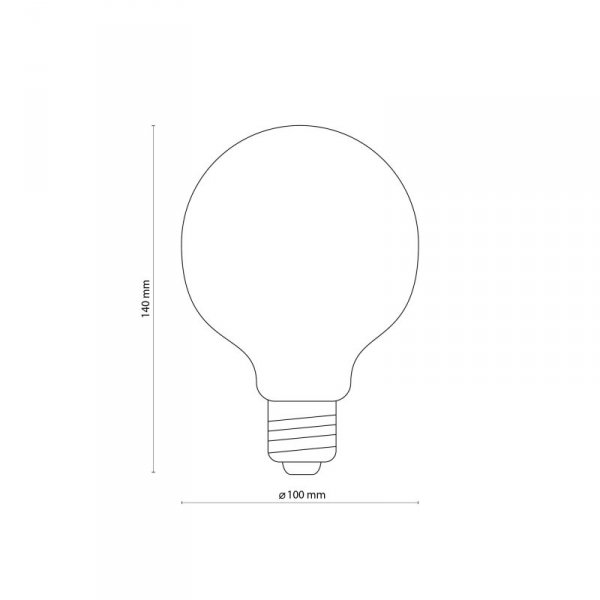 TK LIGHTING ŻARÓWKA CLEAR G95