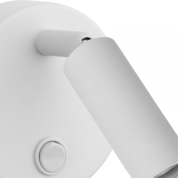 TK LIGHTING ENZO WHITE 4238 KINKIET BIAŁY REFLEKTOR Z WŁĄCZNIKIEM