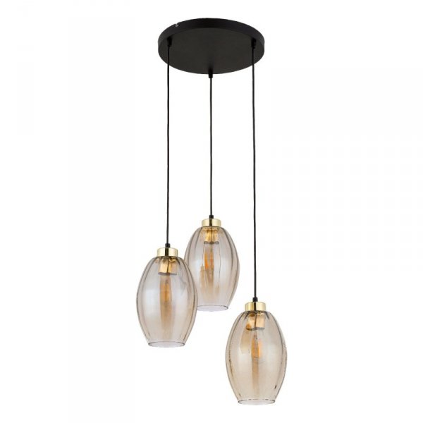 TK LIGHTING SEBO 4634 LAMPA WISZĄCA NA KOLE CZARNO ZŁOTA BURSZTYNOWE KLOSZETK LIGHTING SEBO 4634 LAMPA WISZĄCA NA KOLE CZARNO ZŁOTA BURSZTYNOWE KLOSZE