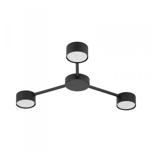 TK LIGHTING AVIA BLACK LAMPA SUFITOWA 3 PŁ