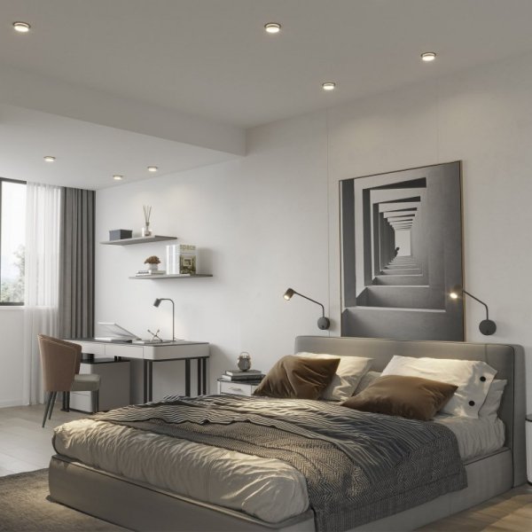 TK LIGHTING LOGAN BLACK KINKIET 1 PŁ