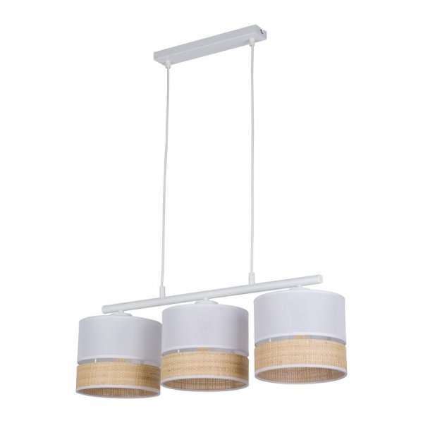 TK LIGHTING 4776 PAGLIA NEW WHITE LAMPA WISZĄCA BIAŁA RATTAN EKO NATURAL NAD STÓŁTK LIGHTING 4776 PAGLIA NEW WHITE LAMPA WISZĄCA BIAŁA RATTAN EKO NATURAL NAD STÓŁ