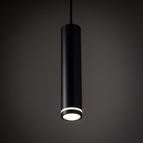 TK LIGHTING LAMPA JET BLACK LAMPA WISZĄCA 1* GU10