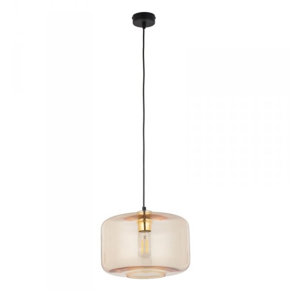 TK LIGHTING ALMA LAMPA WISZĄCA 1 PŁ BURSZTYN