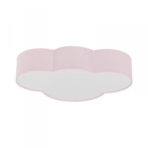 TK LIGHTING CLOUD RÓŻOWY PASTELOWY LAMPA SUFITOWA 4 PŁ