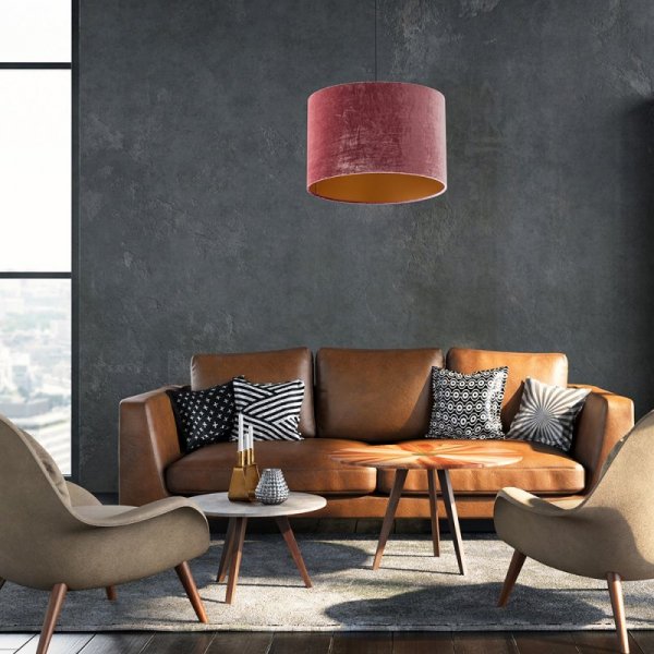 TK LIGHTING TERCINO PINK LAMPA WISZĄCA 3 PŁ 500