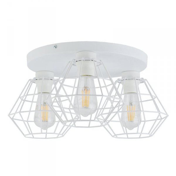 TK LIGHTING DIAMOND NEW WHITE LAMPA SUFITOWA 3 PL