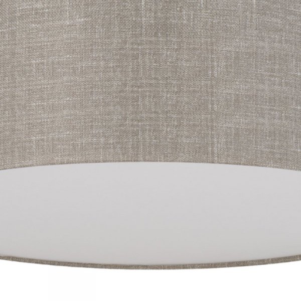 TK LIGHTING RONDO LINEN 6247 LAMPA SUFITOWA PLAFON LNIANY ABAŻUR 40CM EKO NATURAL