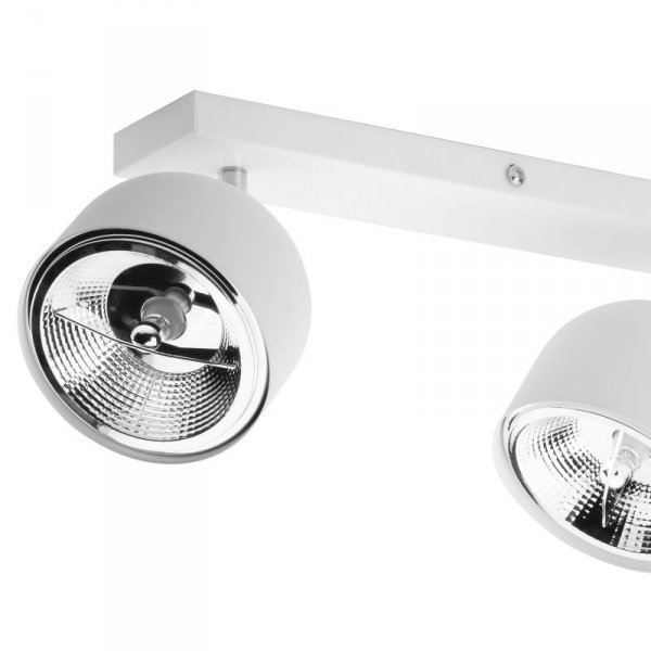 TK LIGHTING ALTEA WHITE LAMPA SUFITOWA 4 PŁ + ŻARÓWKI
