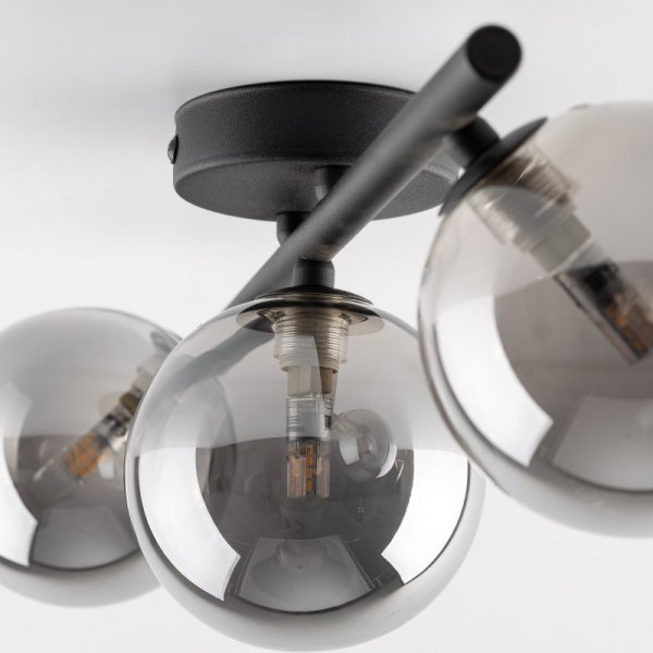 ESTERA BLACK LAMPA SUFITOWA 3