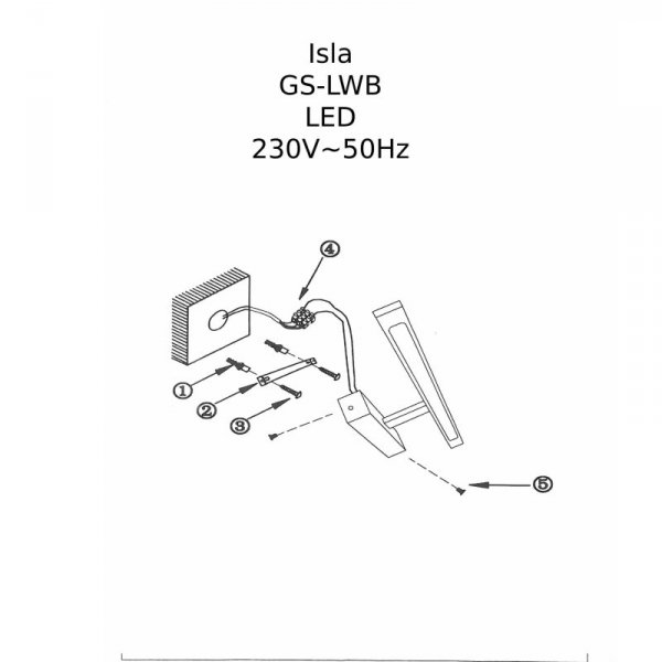 KINKIET BIAŁY NAD LUSTRO DO ŁAZIENKI 62CM HERMETYCZNY 4000K BARWA ŚWIATŁA NEUTRALNA LIGHT PRESTIGE ISLA IP44 GS-LWB-20W WH