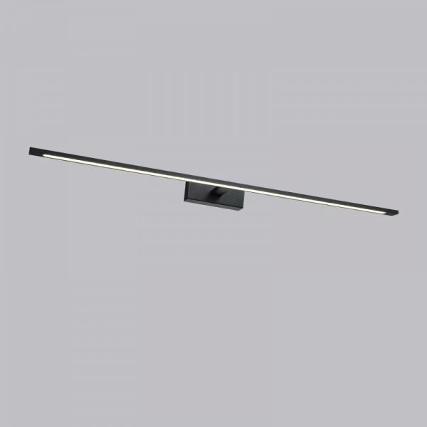 KINKIET CZARNY NAD LUSTRO DO ŁAZIENKI 96CM HERMETYCZNY ZMIENNA BARWA ŚWIATŁA LIGHT PRESTIGE ISLA IP44 GS-LWB-32W BK CCT