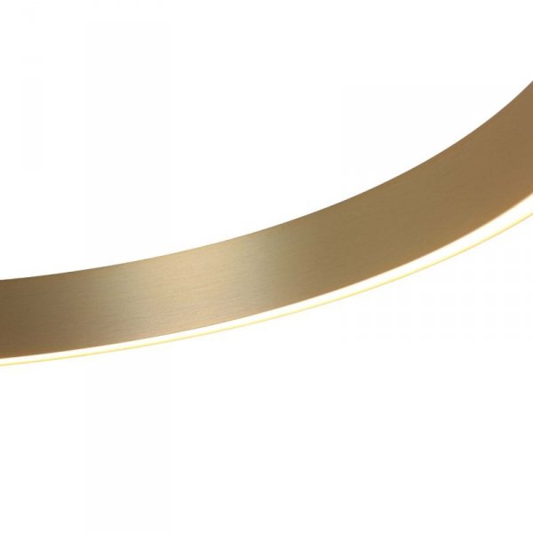 LIGHT PRESTIGE MIDWAY LAMPA WISZĄCA ZŁOTA RING KOŁO OBRĘCZ  LP-033/1P S GD Triangle