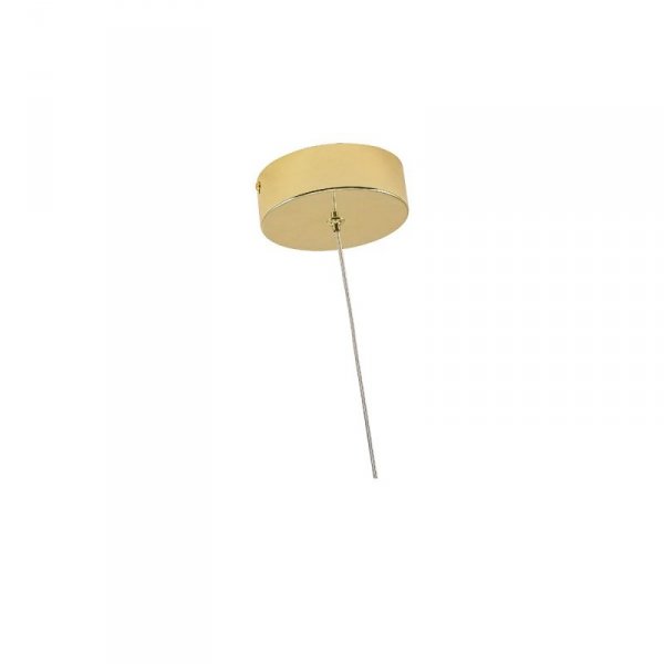 LAMPA WISZĄCA WAŻKA MOTYL ZŁOTA DESINGERSKA  	LP-1715/1P color