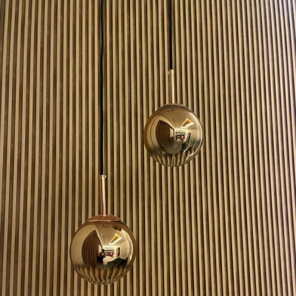 LAMPA WISZĄCA KULA ZŁOTA15CM MAŁA SZKLANA DO SALONU SYPIALNI LIGHT PRESTIGE PALLA LP-2844/1P S GD DO ŁAZIENKI KUCHNI