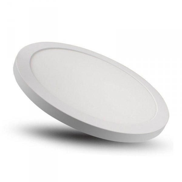 PLAFON LED 2W1 CZARNY NADTYNK PODTYNK OKRĄGŁY 4000K LIGHT PRESTIGE YORK LP-330/1C 4WH