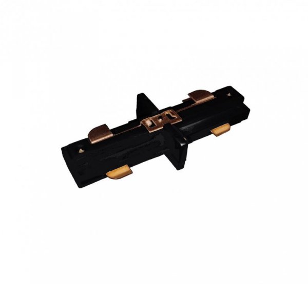 Łącznik wewnętrzny 1F czarny LP-551-S-BK