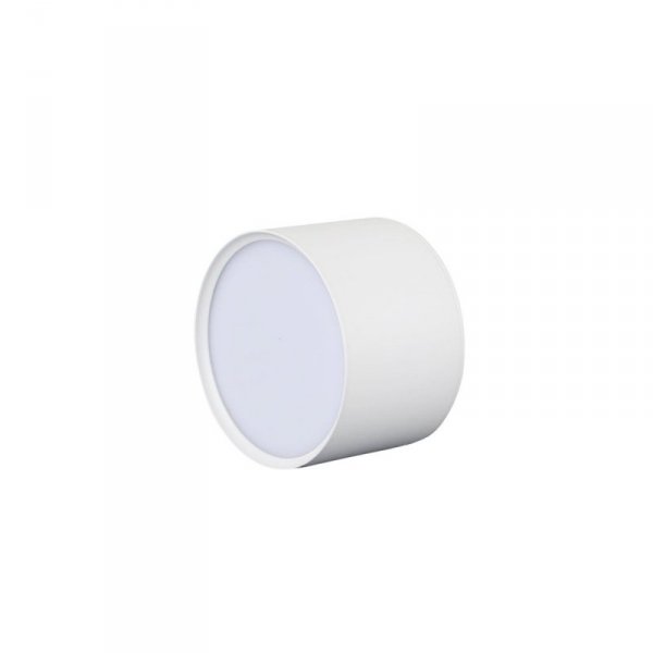 OPRAWA NATYNKOWA LAMPA SUFITOWA SPOT PLAFON TUBA BIAŁA BARWA ŚWIATŁA CIEPŁA 3000K LIGHT PRESTIGE KENDAL LP-6331/1SM WH