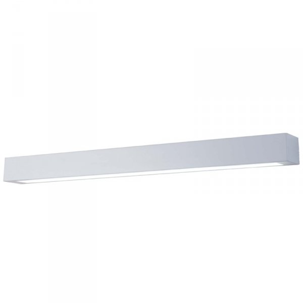 LAMPA SUFITOWA PLAFON LED LISTWA BELKA BIAŁA 36W LIGHT PRESTIGE IBROS LP-7001/1C WH 120 36 CCT