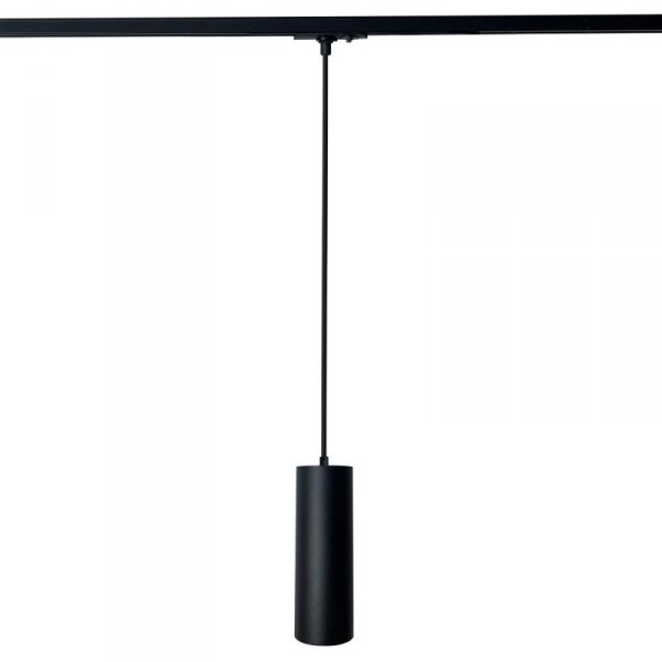 LAMPA WISZĄCA CZARNA TUBA DO SZYNOPRZEDOWU LIGHT PRESTIGE SNOW  LP-731/1P 3F BK 3-FAZOWY