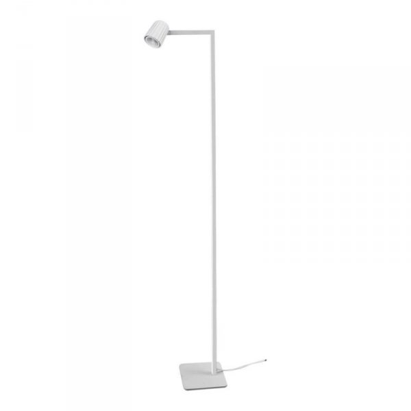 LAMPA PODŁOGOWA BIAŁA STOJĄCA NOWOCZESNA PROSTA MINIMALISTYCZNA LIGHT PRESTIGE TOKIO LP-787/1F WH