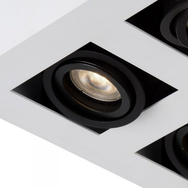 LAMPA SUFITOWA PLAFON SPOT NATYNKOWA OPRAWA ARCHITEKTONICZNA LUCIDE XIRAX 09119/21/31