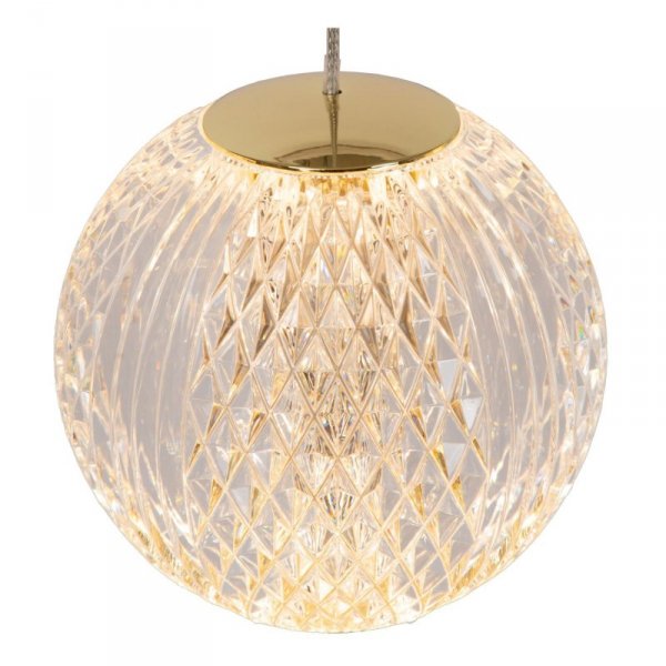 LAMPA WISZĄCA ZŁOTA DEKORACYJNA KULE LUCIDE CINTRA 13499/22/60